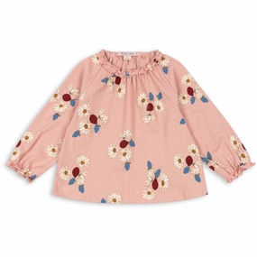 Konges Sl?jd Ladybug Daisy Blush Chleo Blouse Ocs Polished Look Polished Finish