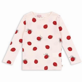Konges Sl?jd Ladybug Minnie Ladybug Blouse Gots Non-Iron