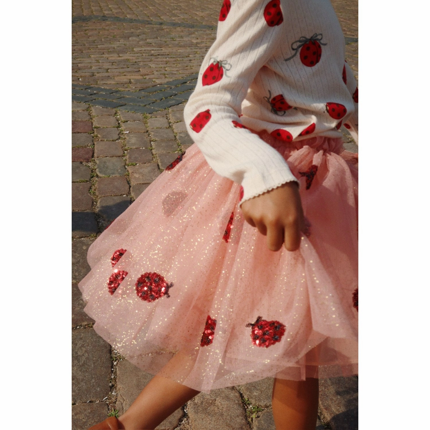 Konges Sl?jd Ladybug Minnie Ladybug Blouse Gots Lightweight texture Tagless label