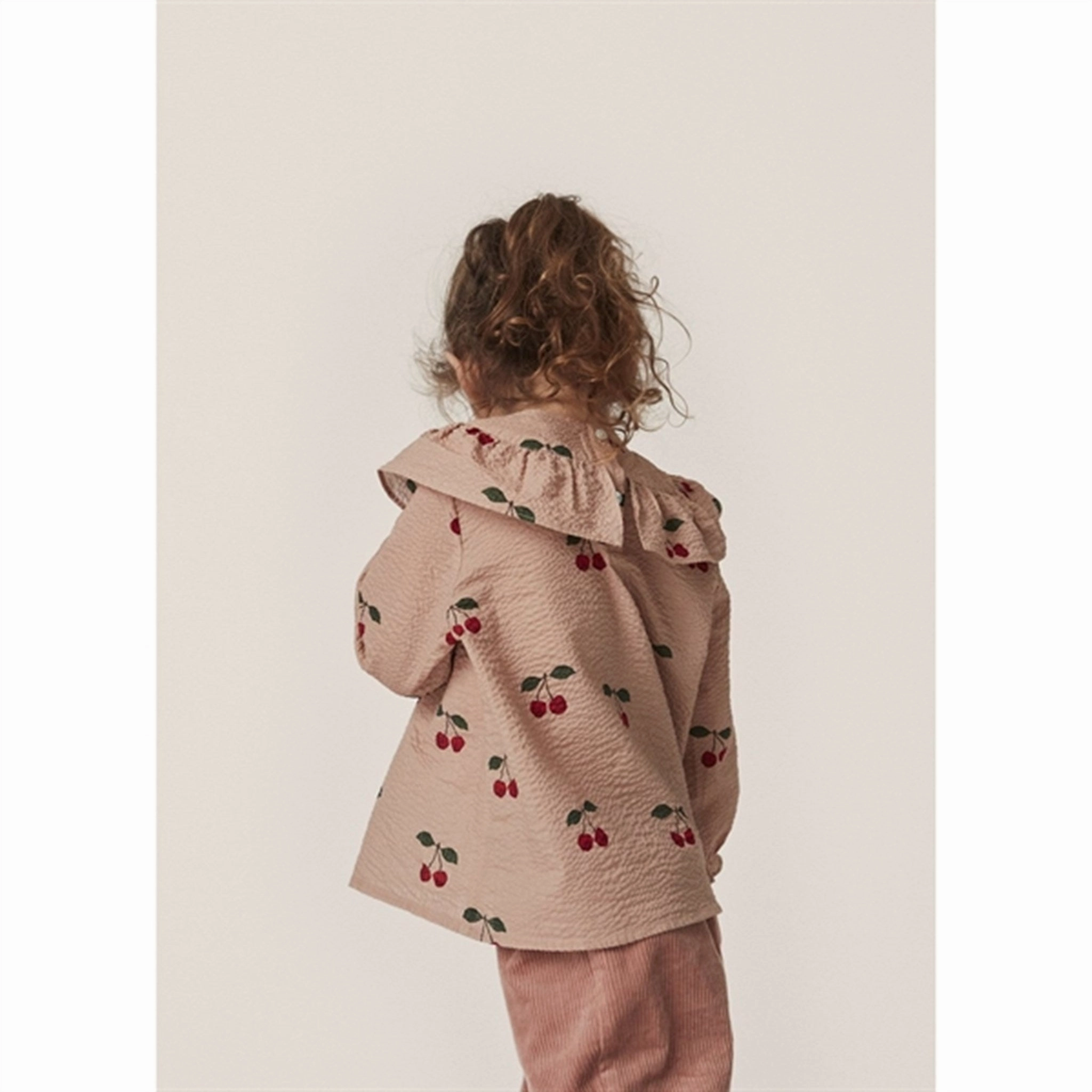 Polka Dot Konges Sl?jd Ma Grande Cerise Blush Lunella Blouse