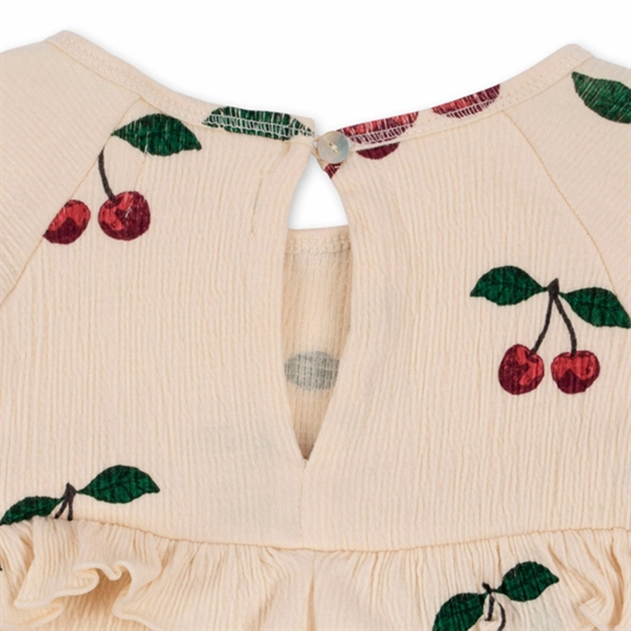 Konges Sl?jd Ma Grande Cerise Chleo Frill Dress Travel Outfit Sophisticated Look