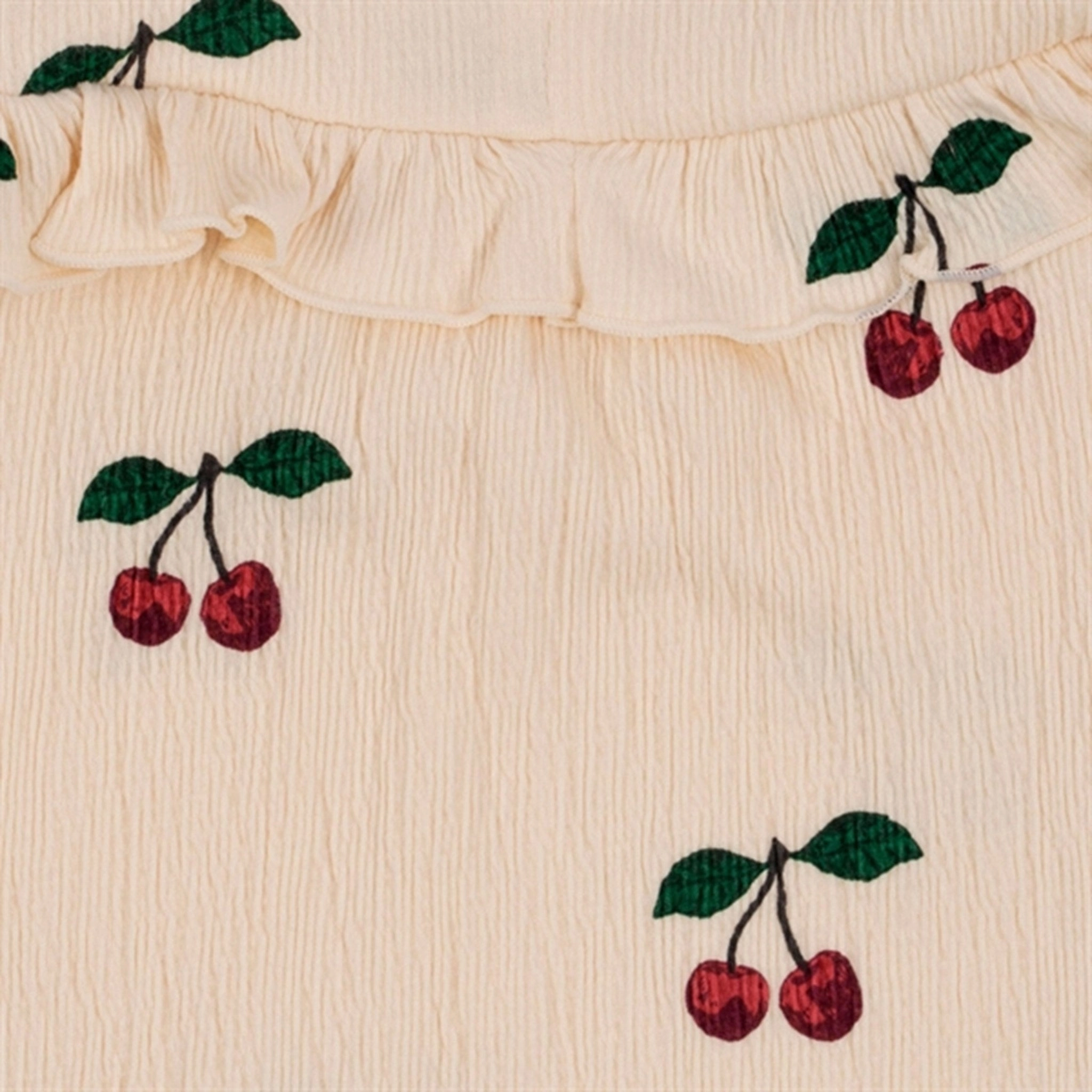 Konges Sl?jd Ma Grande Cerise Chleo Frill Dress Bride Friend relaxed elegance