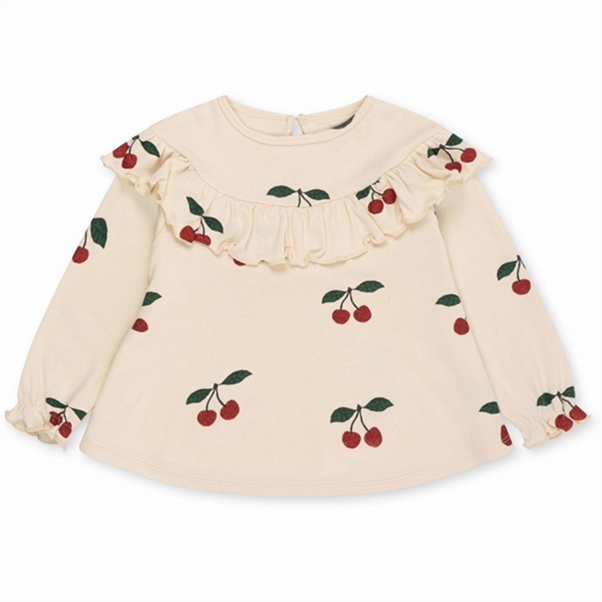 Konges Sl?jd Ma Grande Cerise Glitter Malli Glitter Blouse Abstract art