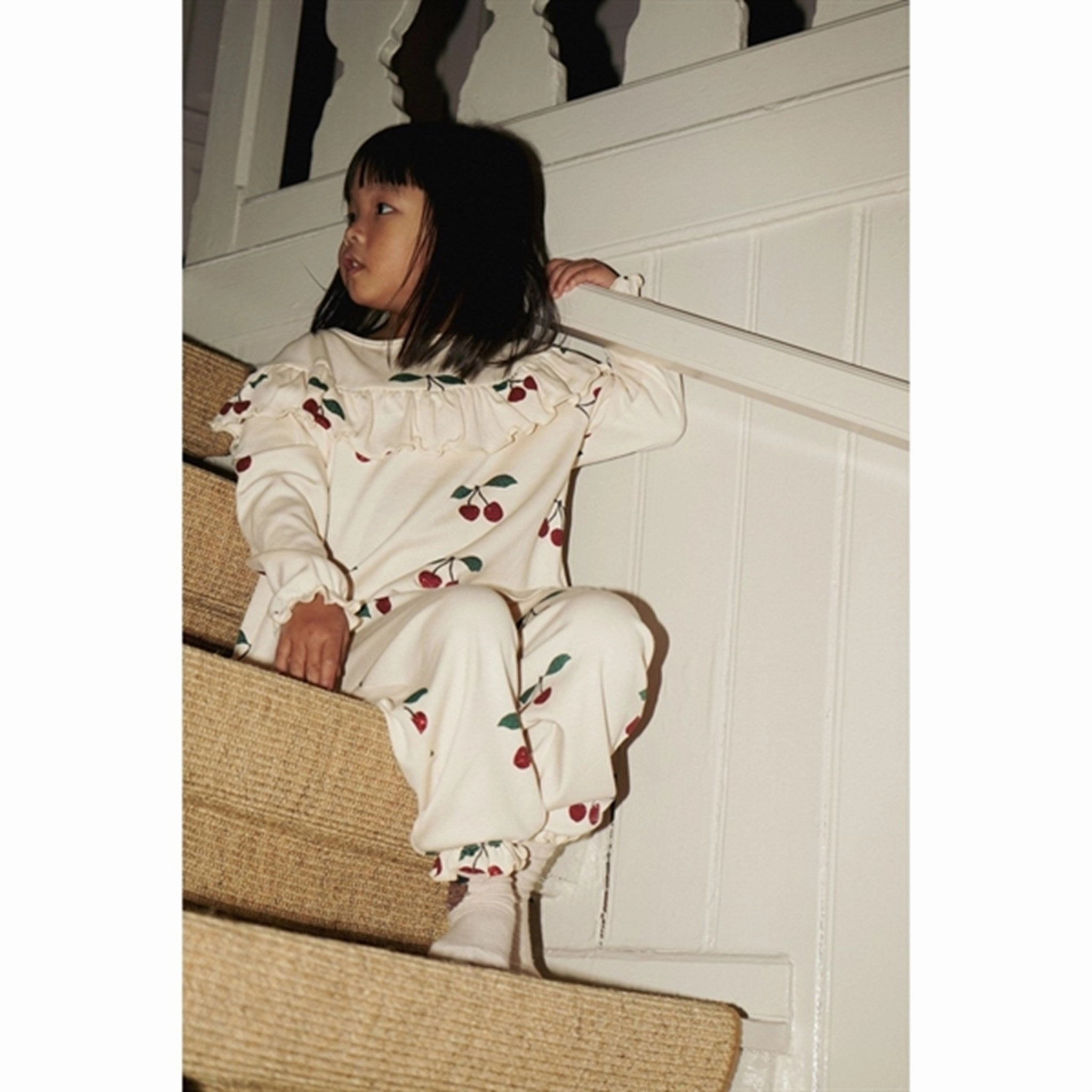 Soft Texture Subtle patterns Konges Sl?jd Ma Grande Cerise Glitter Malli Glitter Blouse