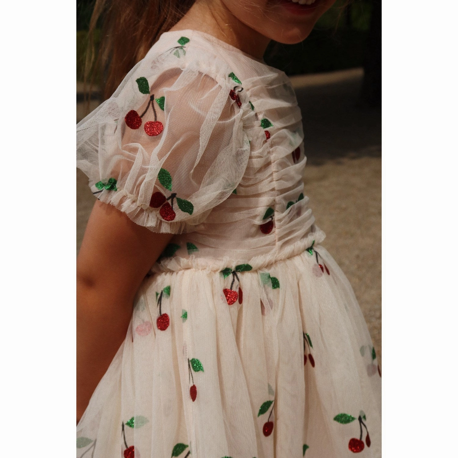 Street Mode Special-Edition Konges Sl?jd Ma Grande Cerise Glitter Tullie Dress