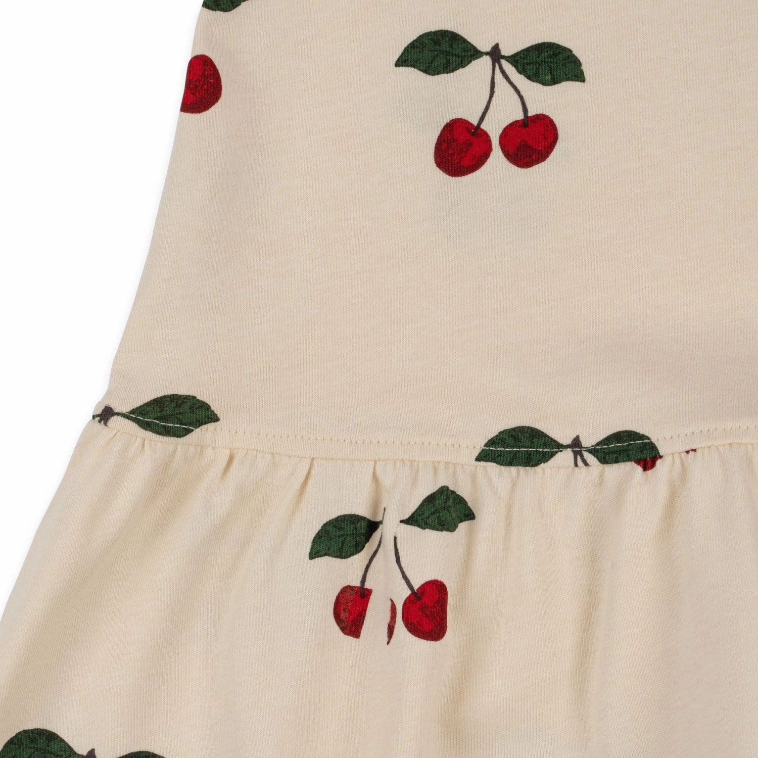 Konges Sl?jd Ma Grande Cerise Lin Dress Pearl-Detail Timeless Appeal