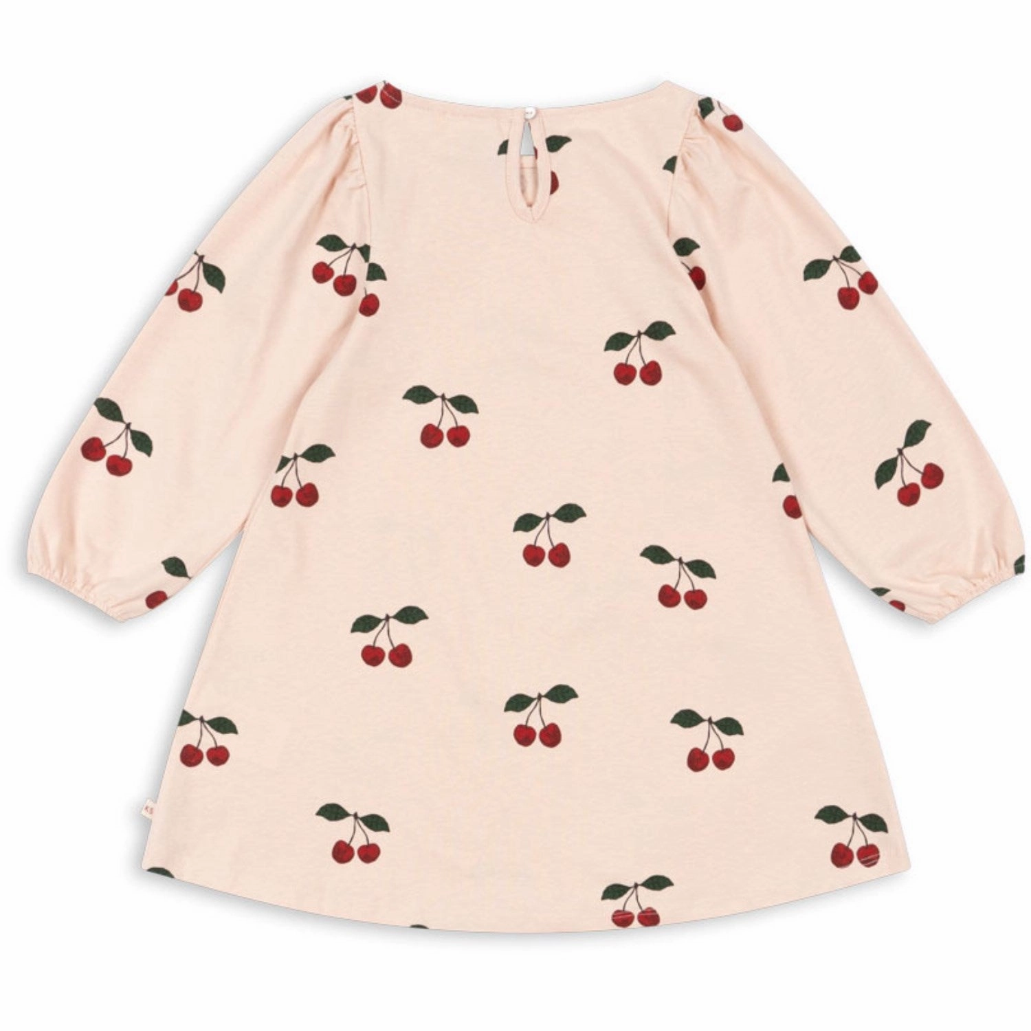 Cool Texture Unique Cut Konges Sl?jd Ma Grande Cerise Peony Drey Dress Gots