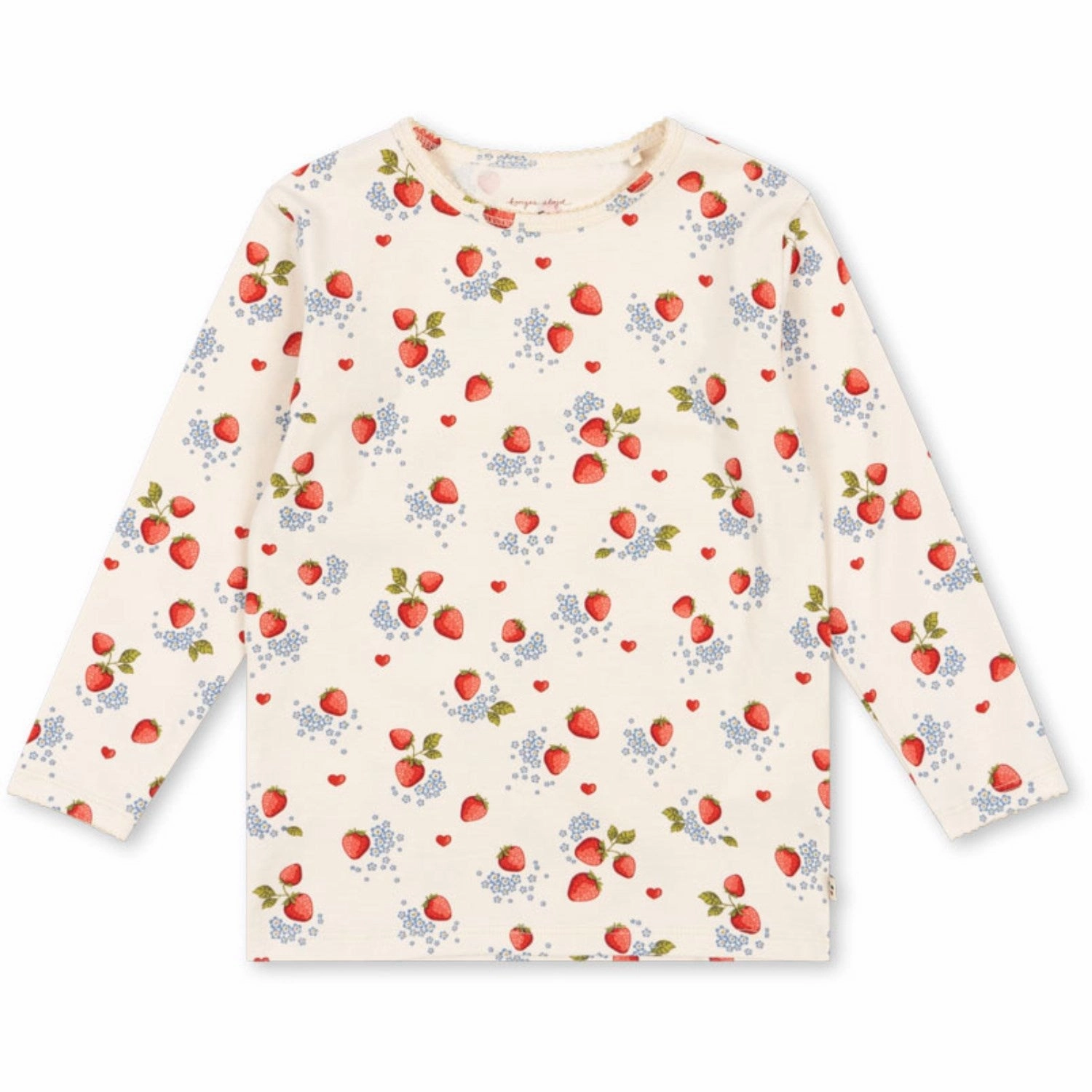 Konges Sl?jd Marmalade Basic Blouse Gots Handcrafted Detail Smooth Finish