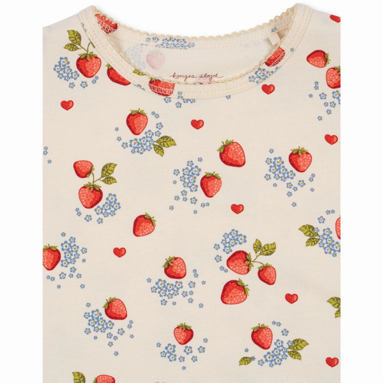 Pocket Detailing Konges Sl?jd Marmalade Basic Blouse Gots