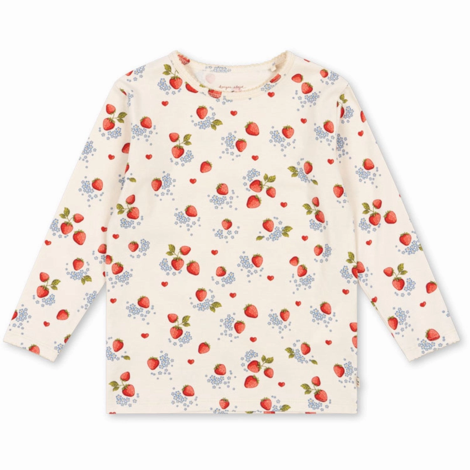 Reinforced Elasticity Konges Sl?jd Marmalade Basic Blouse Gots