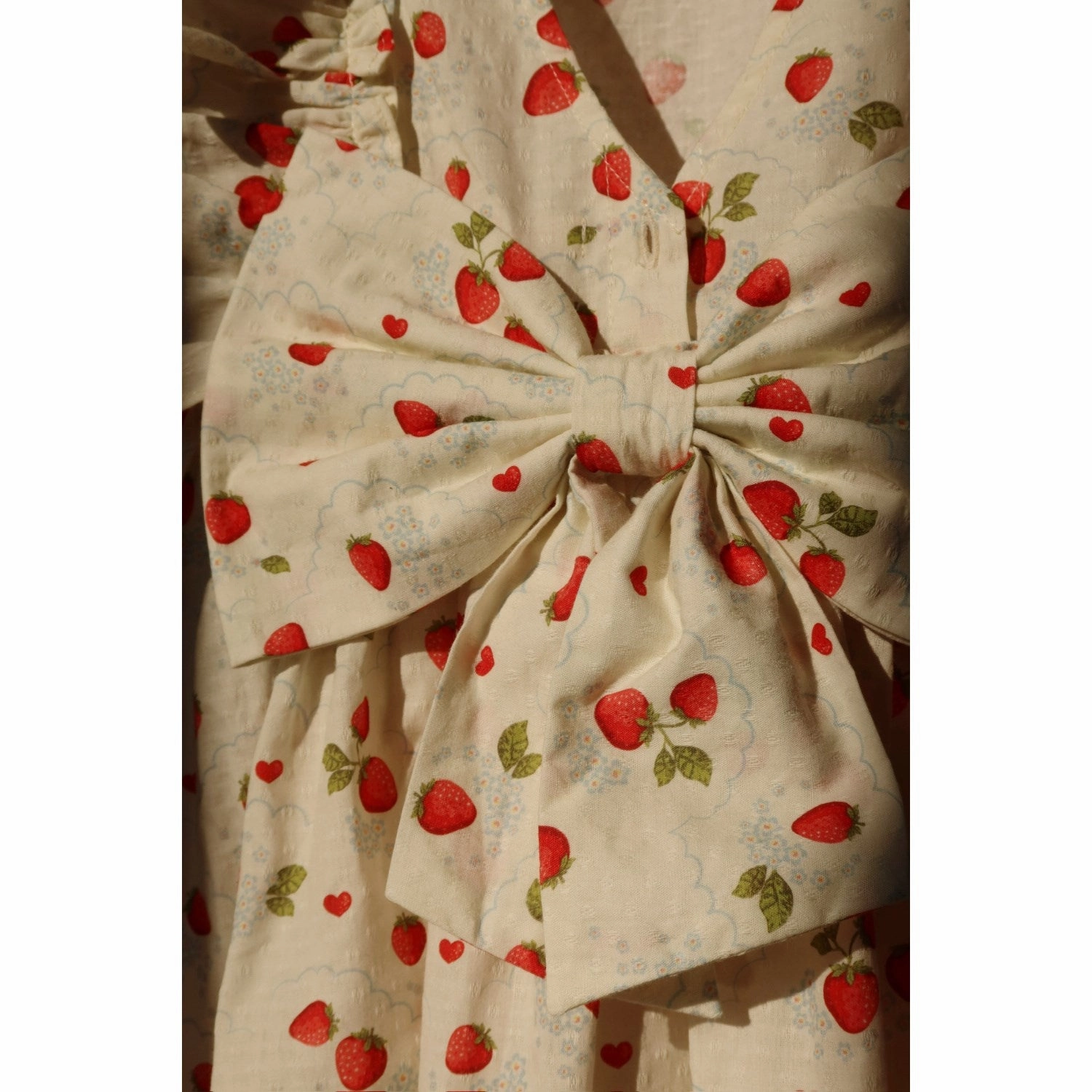 Konges Sl?jd Marmalade Evia Bow Dress Gots Mixed Fabric Feel Good