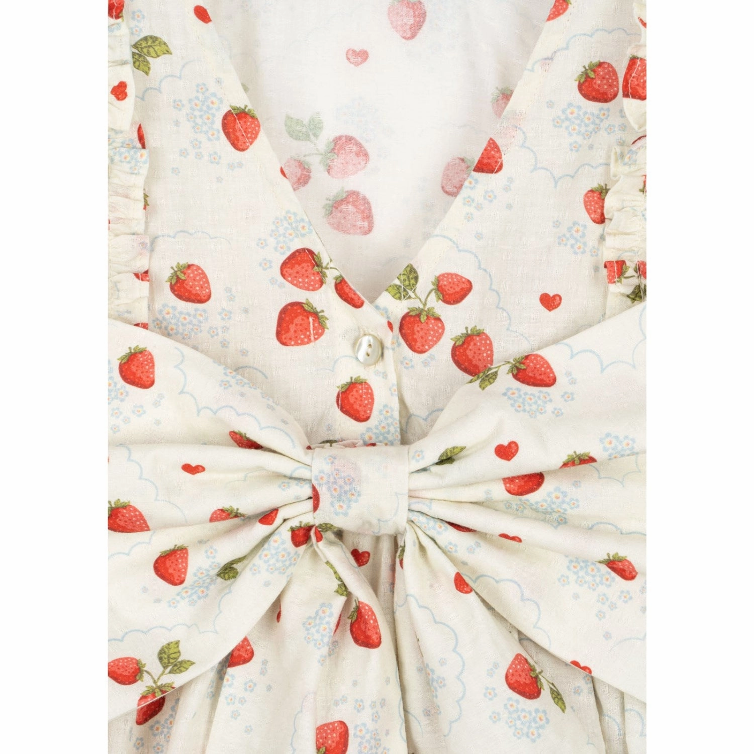 Organic-Fabric Konges Sl?jd Marmalade Evia Bow Dress Gots