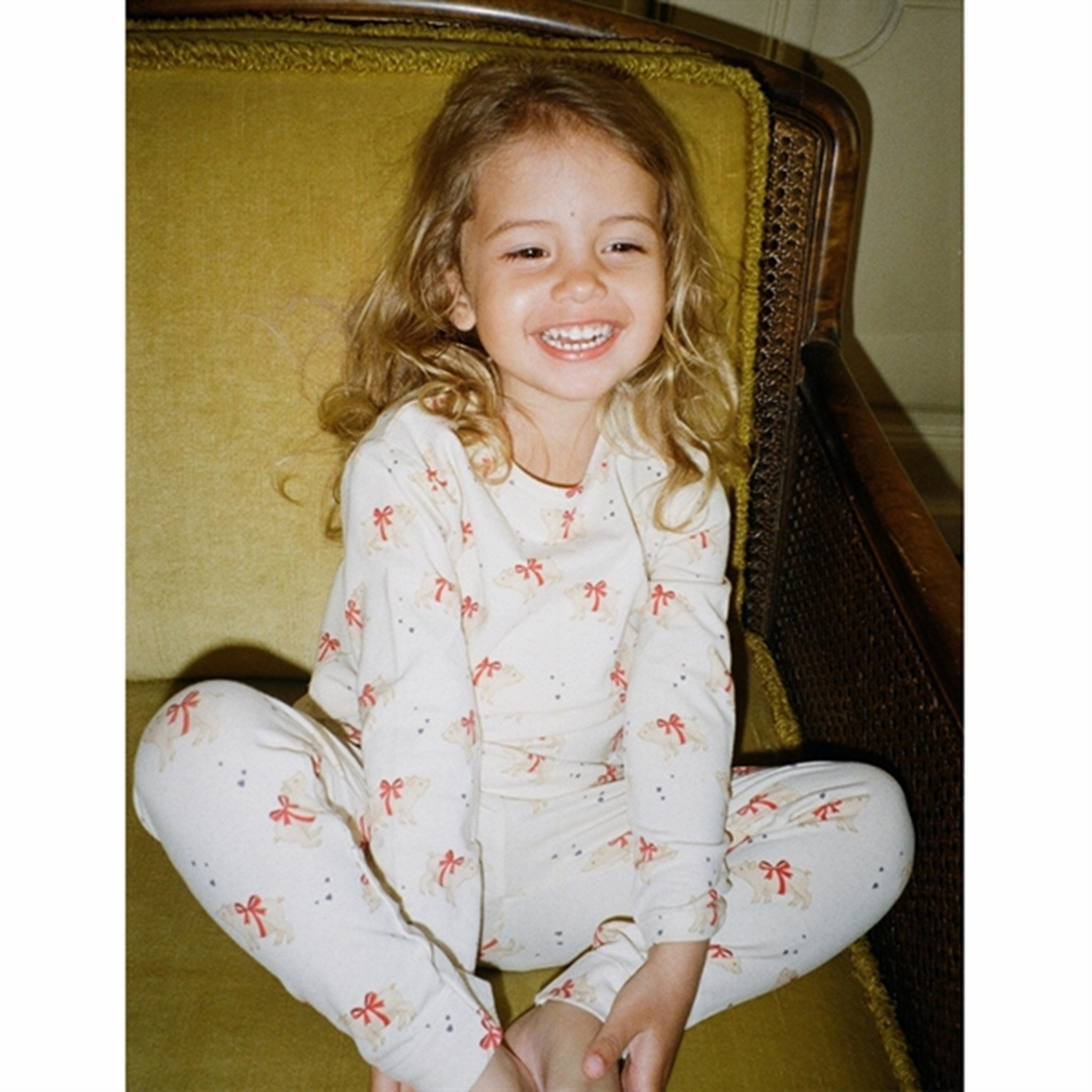 Moisture wicking Party Ready Konges Sl?jd Marzipan Basic Blouse/Pants Set