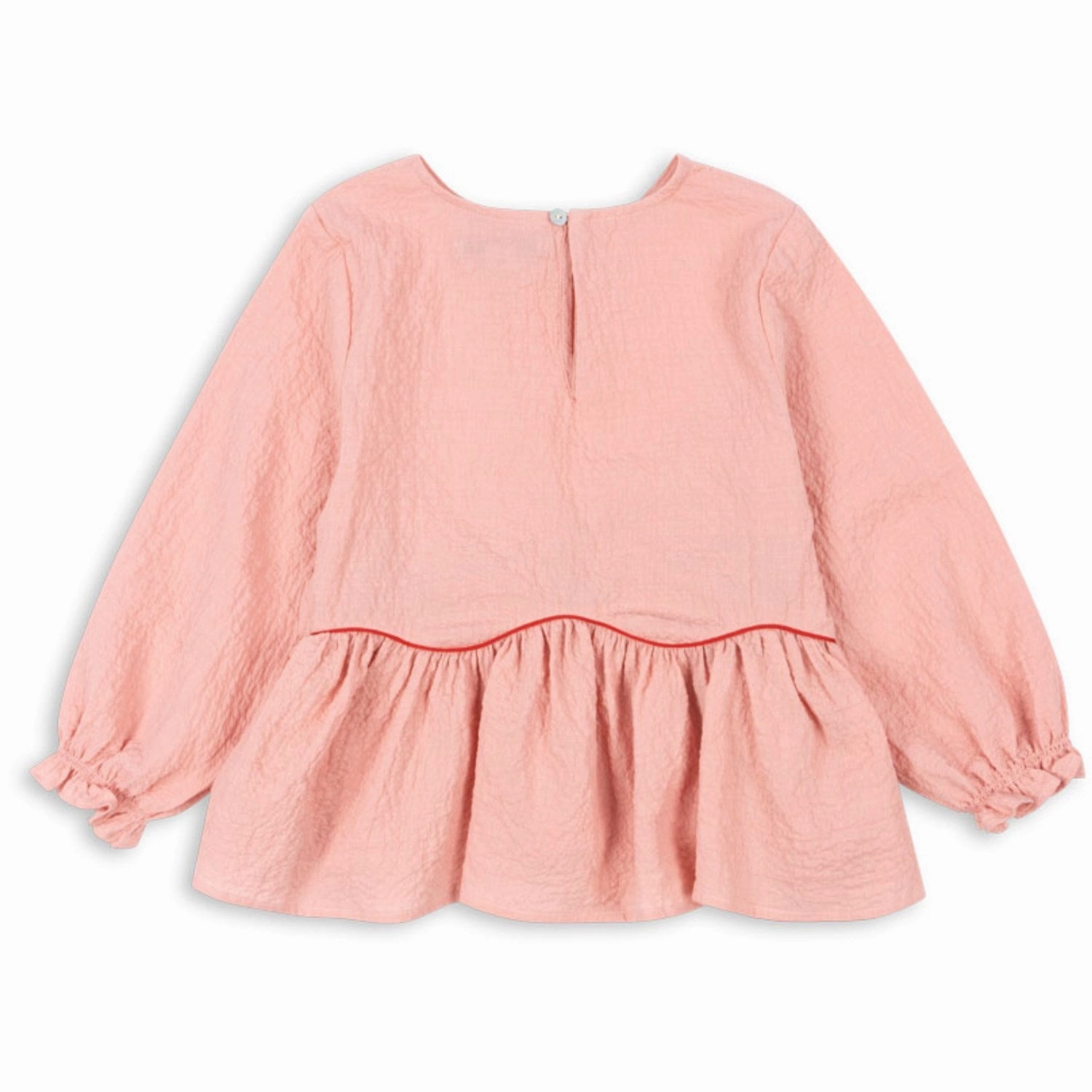 Non-irritating Classic Look Konges Sl?jd Mellow Rose Ava Blouse Gots