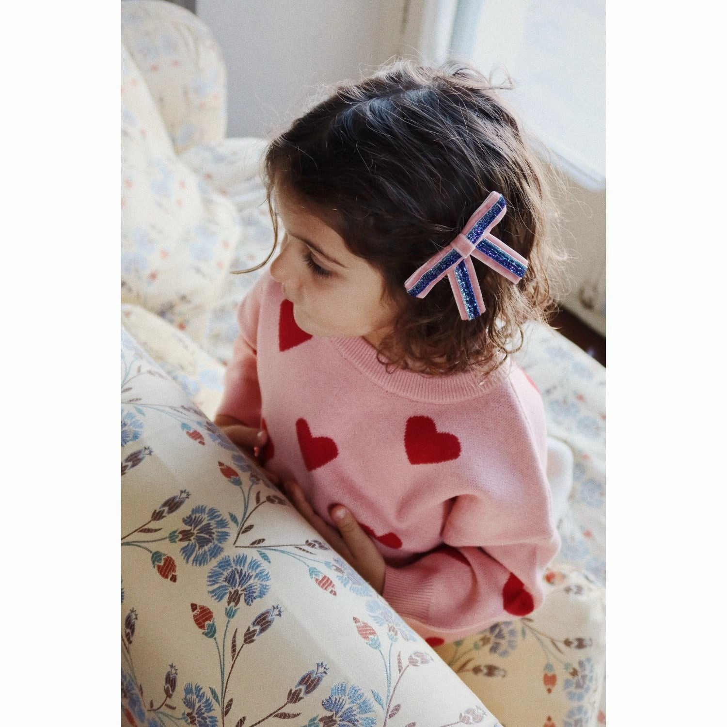 Konges Sl?jd Mellow Rose Lapis Knit Dress Handmade