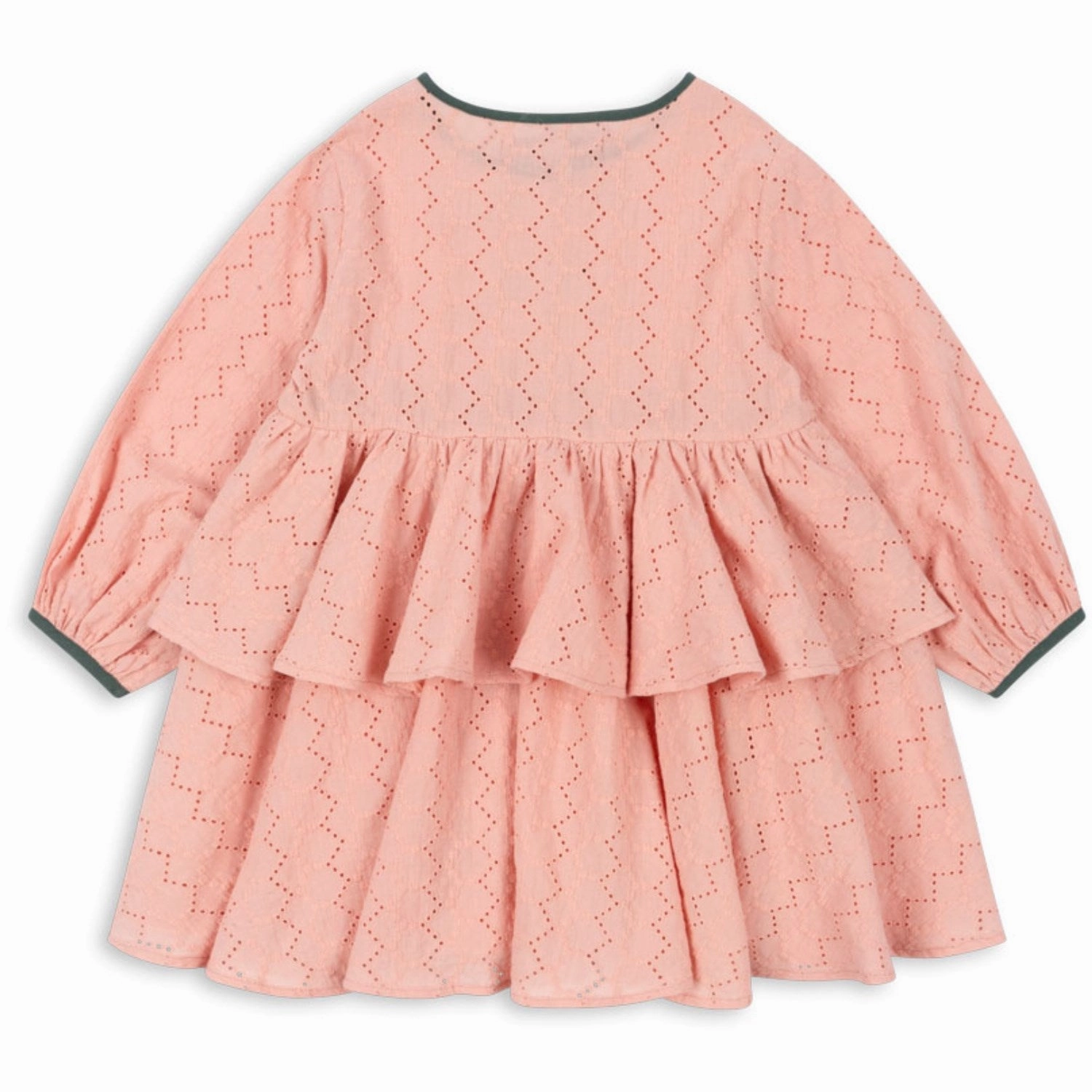 Konges Sl?jd Mellow Rose Rilla Bow Dress Unlined Look Easy Wrap