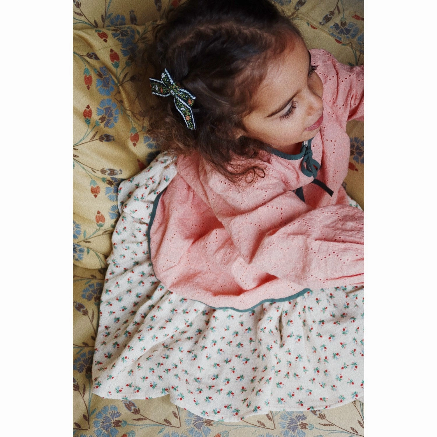 Konges Sl?jd Mellow Rose Rilla Bow Shirt garden party