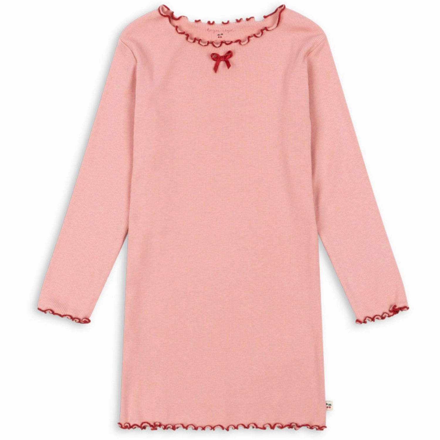 Fashion Look Konges Sl?jd Mellow Rose Rivi Rib Dress Ocs