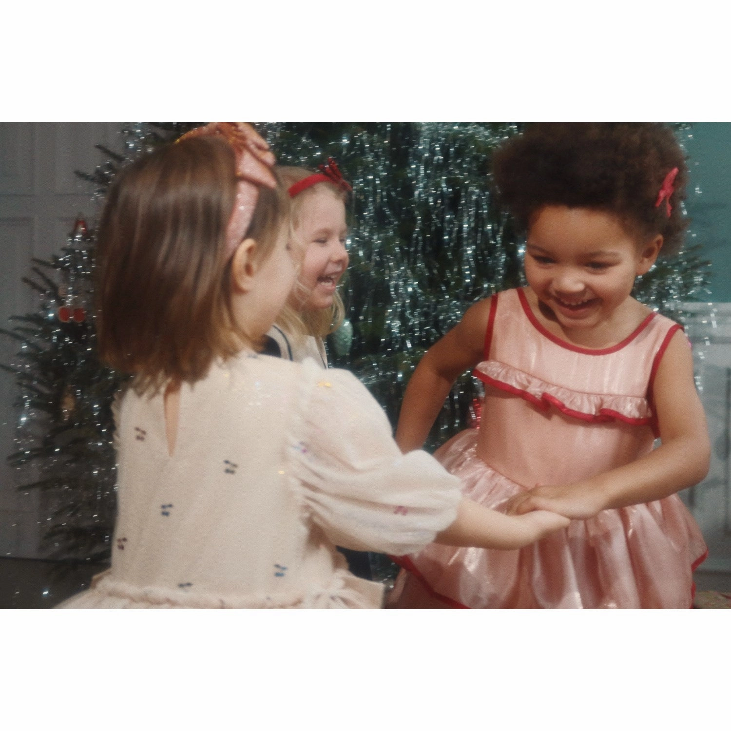 Statement-Buttons Konges Sl?jd Mellow Rose Shibon Dress