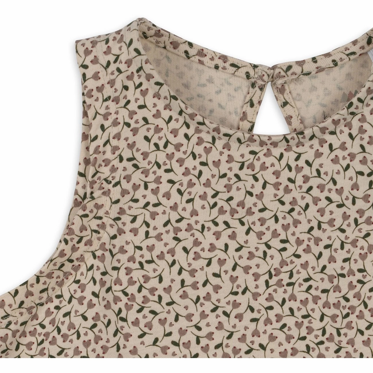 button detail Konges Sl?jd Milk Tank Lin Dress