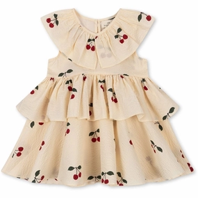 Versatile Fit SustainableCotton Konges Sl?jd Mon Grand Cherry Lunella Dress
