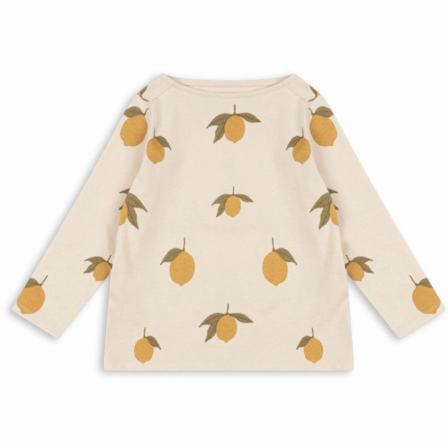 Tear Resistant Reinforcement Tailored Cuffs Konges Sl?jd Mon Grand Citron Drey Ls Tee Gots