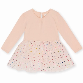 Konges Sl?jd Multi Heart Fairy Ballerina Dress Light Weight
