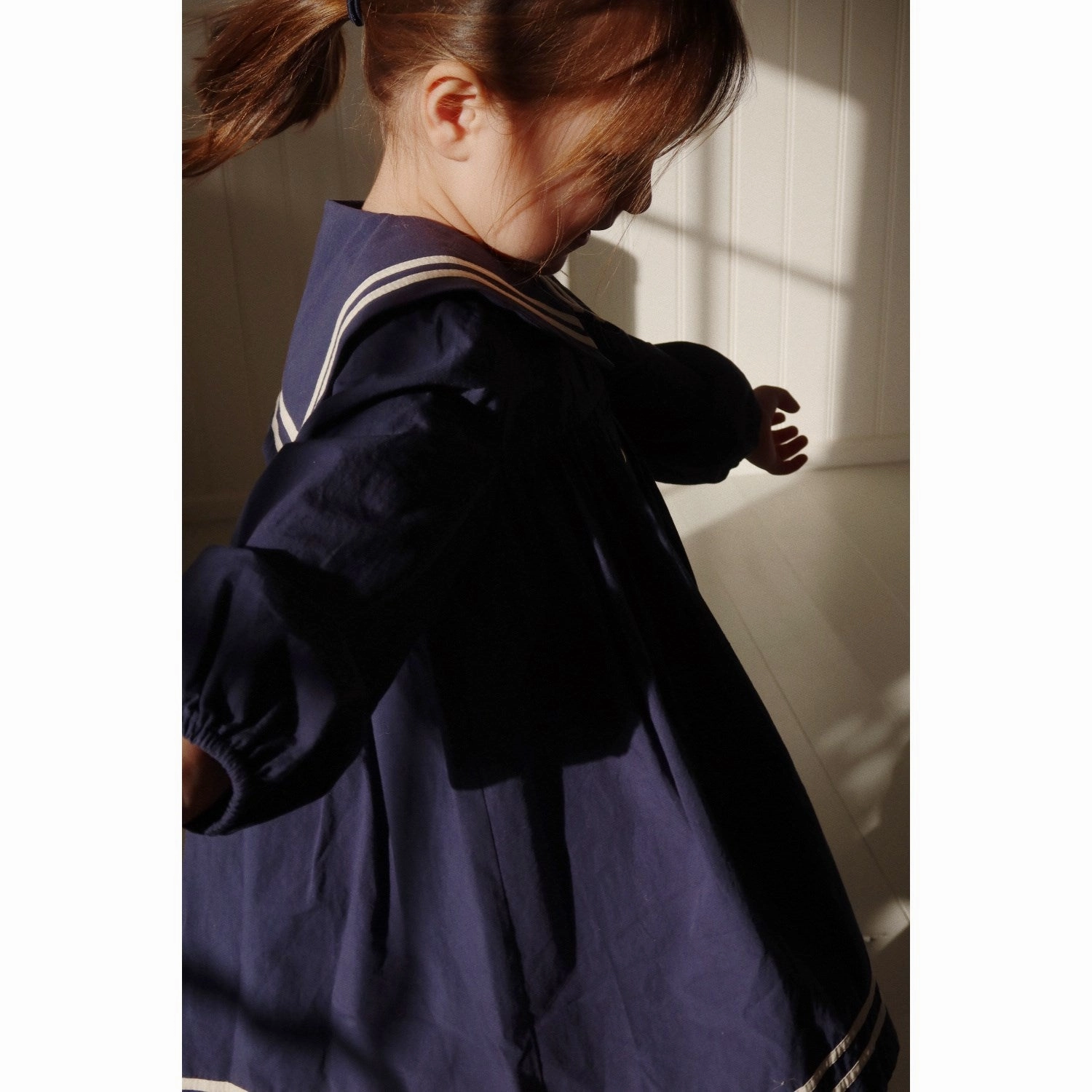 Weekend Casual Street Casual Konges Sl?jd Navy Blazer Sailor Dress Gots