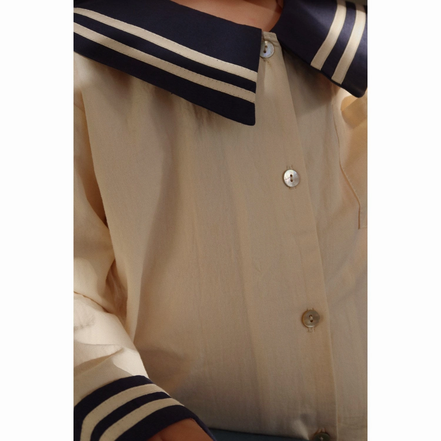 decorative element All-Ages Fit Konges Sl?jd Navy Blazer Sailor Shirt Gots