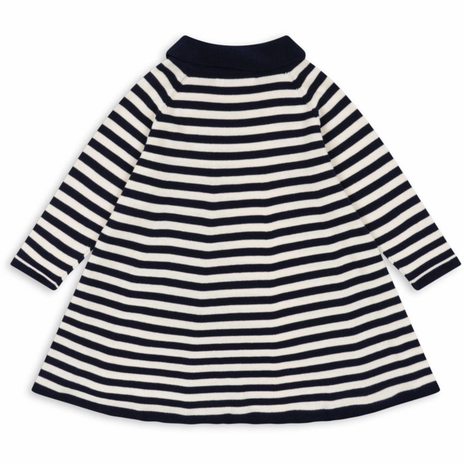 Exclusive-Design Konges Sl?jd Navy Stripe Venton Knit Dress Gots