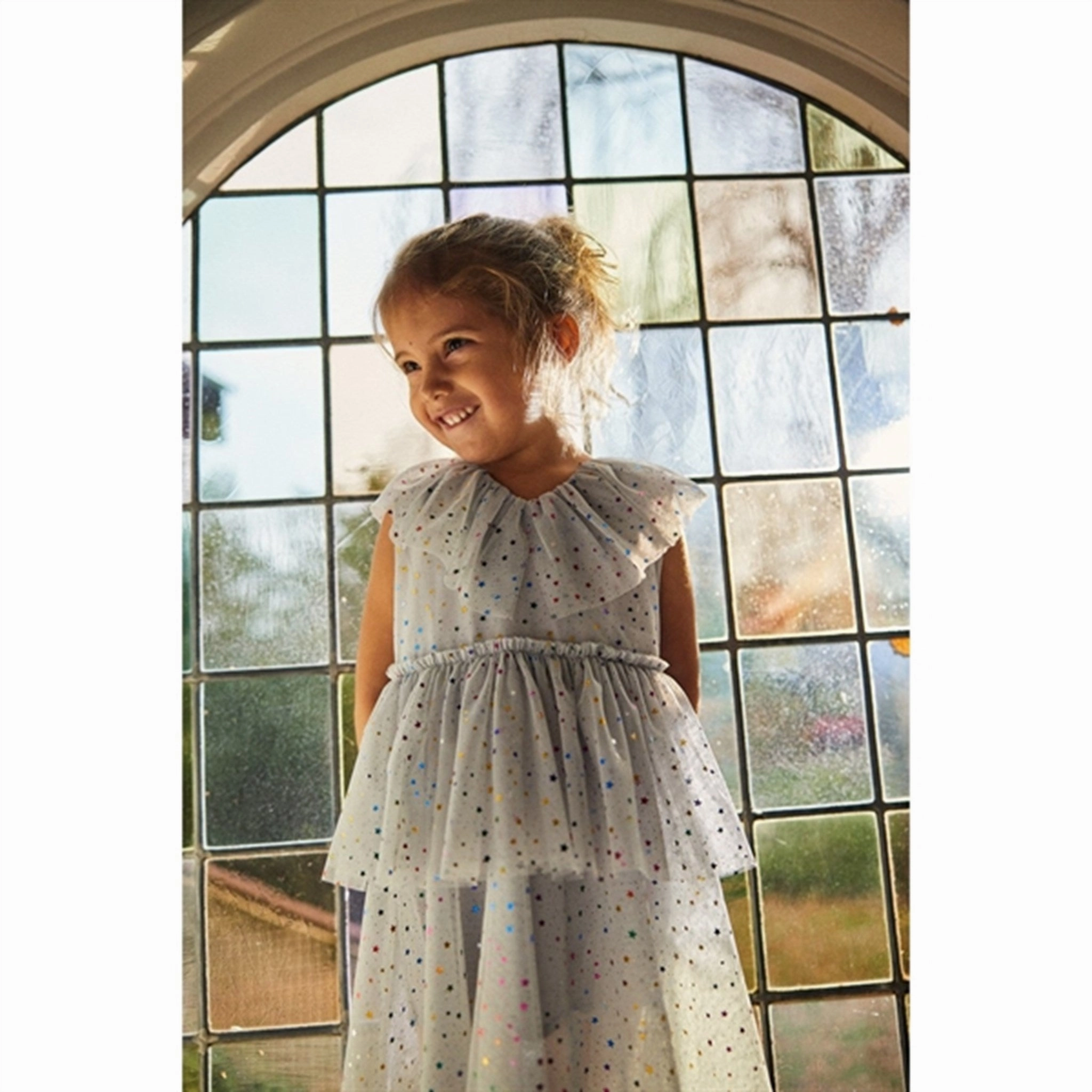 Konges Sl?jd Nuit Etoile Fairy Dress Everyday Comfort Wear Bold Patterns