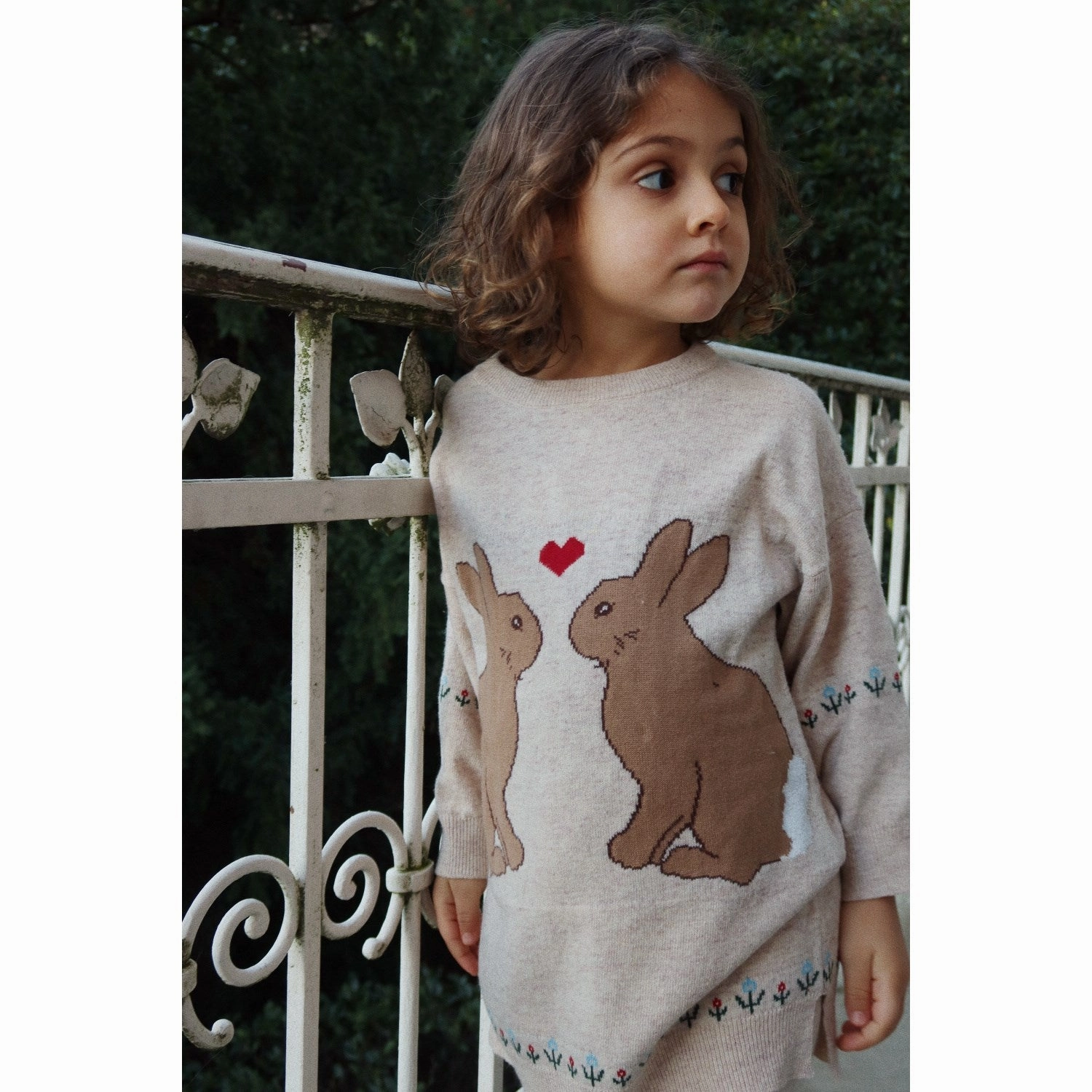 Timeless Line Konges Sl?jd Off White Melange Eli Knit Dress