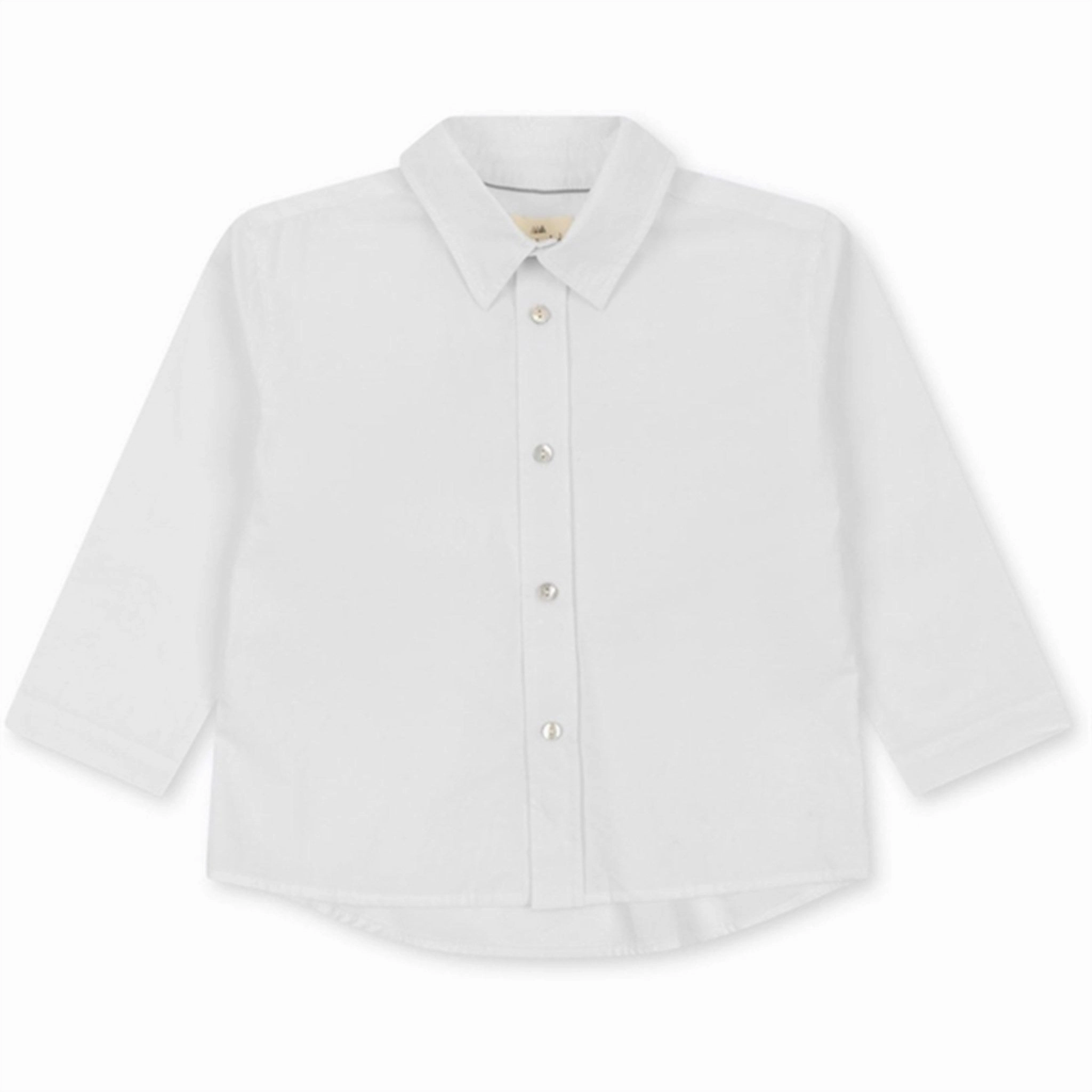 Konges Sl?jd Optic White Cole Shirt Neutral Shade