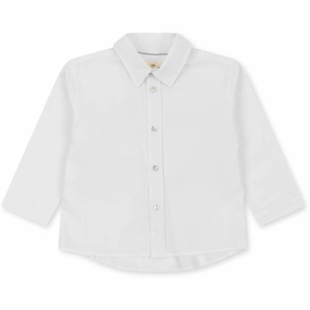 Konges Sl?jd Optic White Cole Shirt Neutral Shade