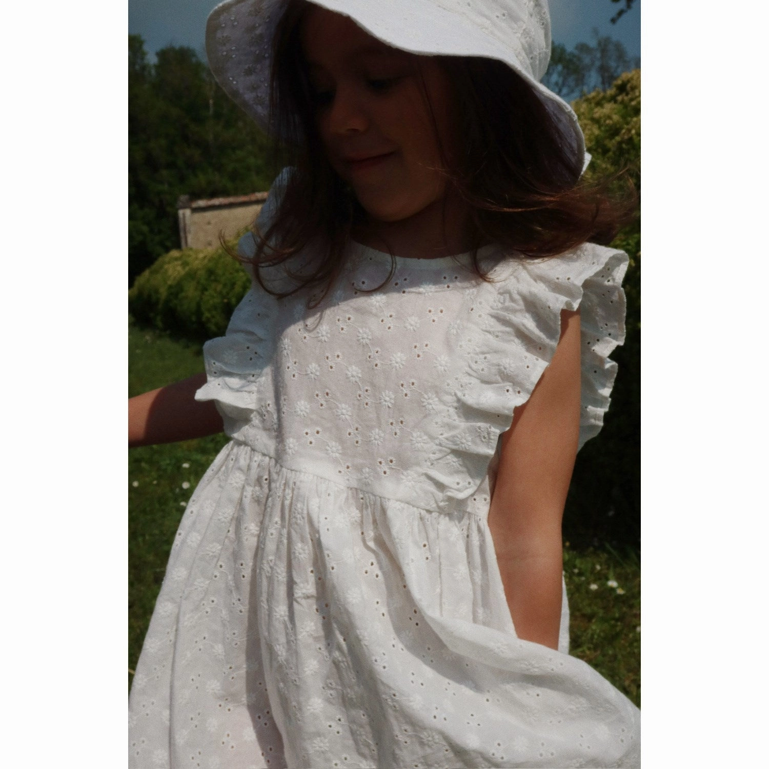 Konges Sl?jd Optic White Lacey Dress Edgy vibes