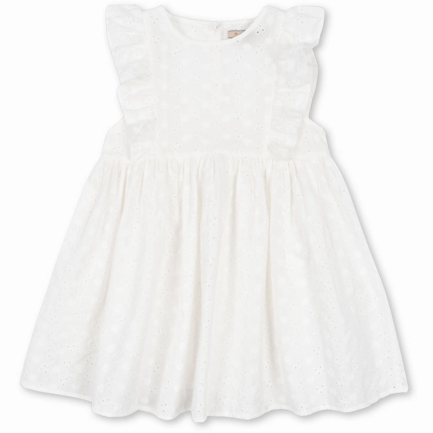 Vibrant Spirit Konges Sl?jd Optic White Lacey Dress