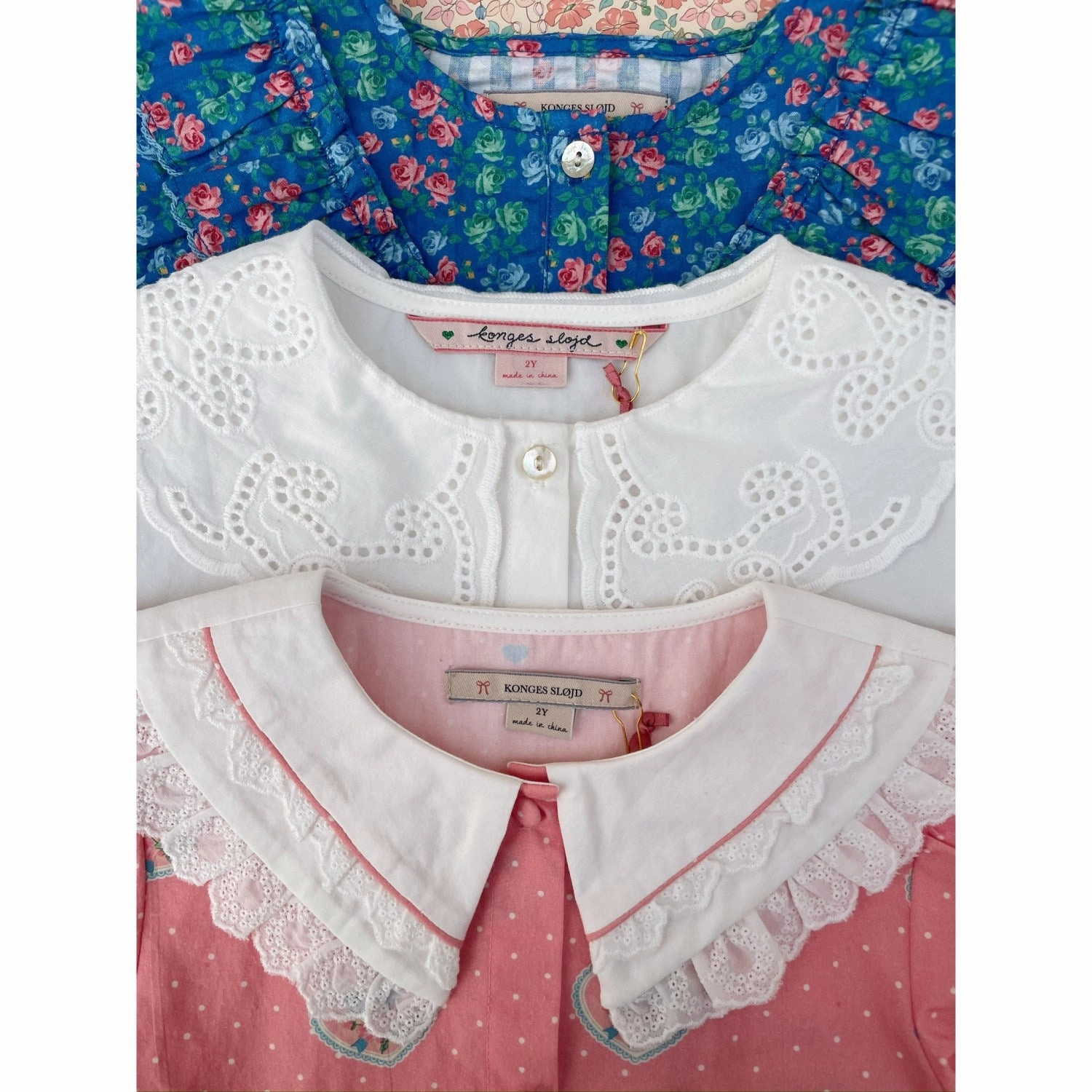 Corporate Wear Konges Sl?jd Optic White Rilo Collar Shirt GOTS