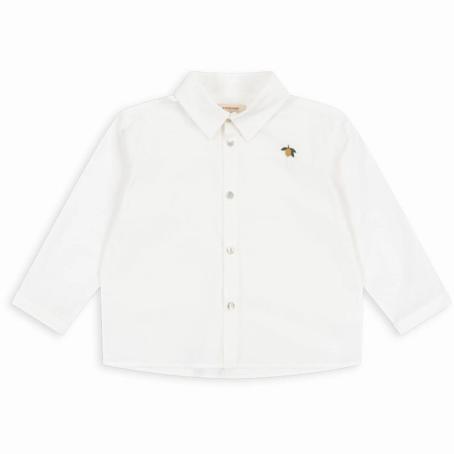 Modern Style Tagless Design Konges Sl?jd Optic White Rolf Shirt Gots