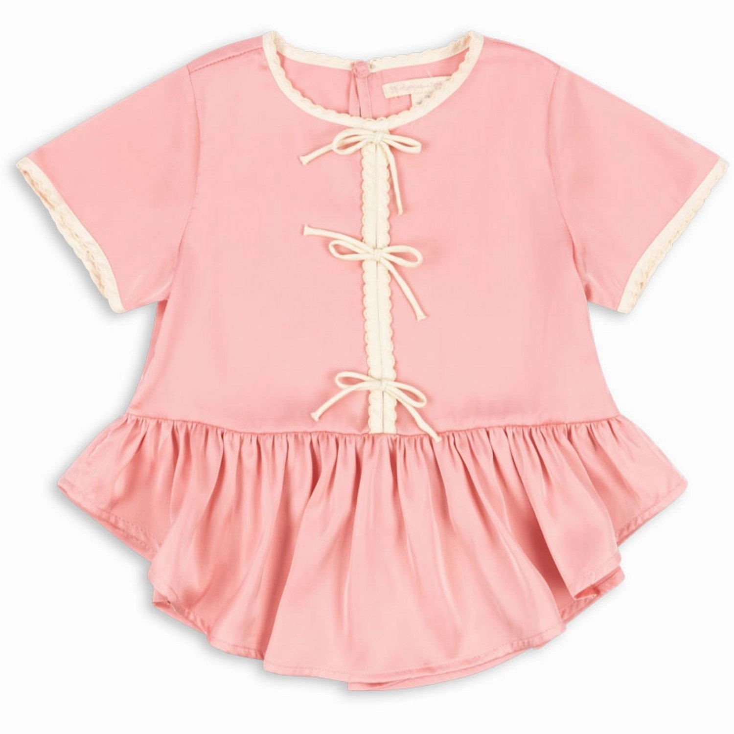 Static Dissipating Fiber Easy Care Konges Sl?jd Peony Sheeny Blouse