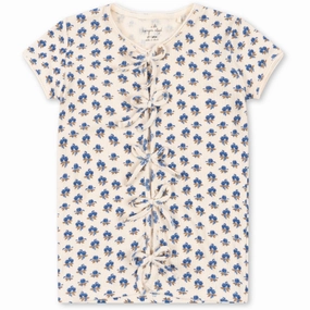 Stretch Jersey Knit Long Lasting Color Konges Sl?jd Piccoloblu Gold Mulli Tee Gots