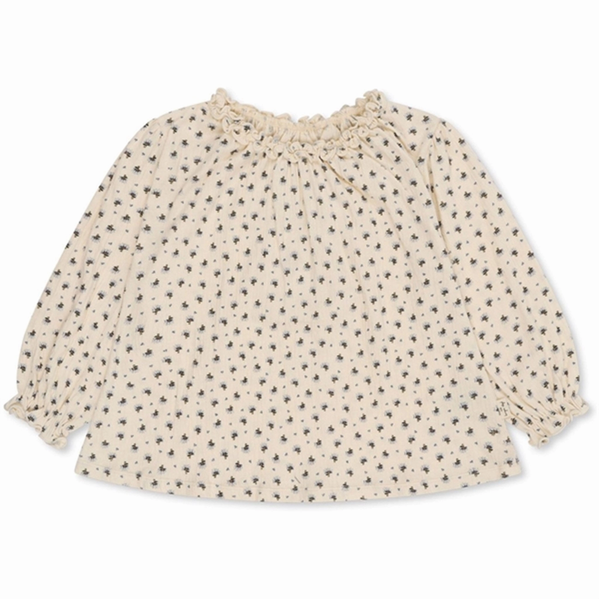 Konges Sl?jd Point Bleu Butter Chleo Blouse Snag Free Surface Unisex Option