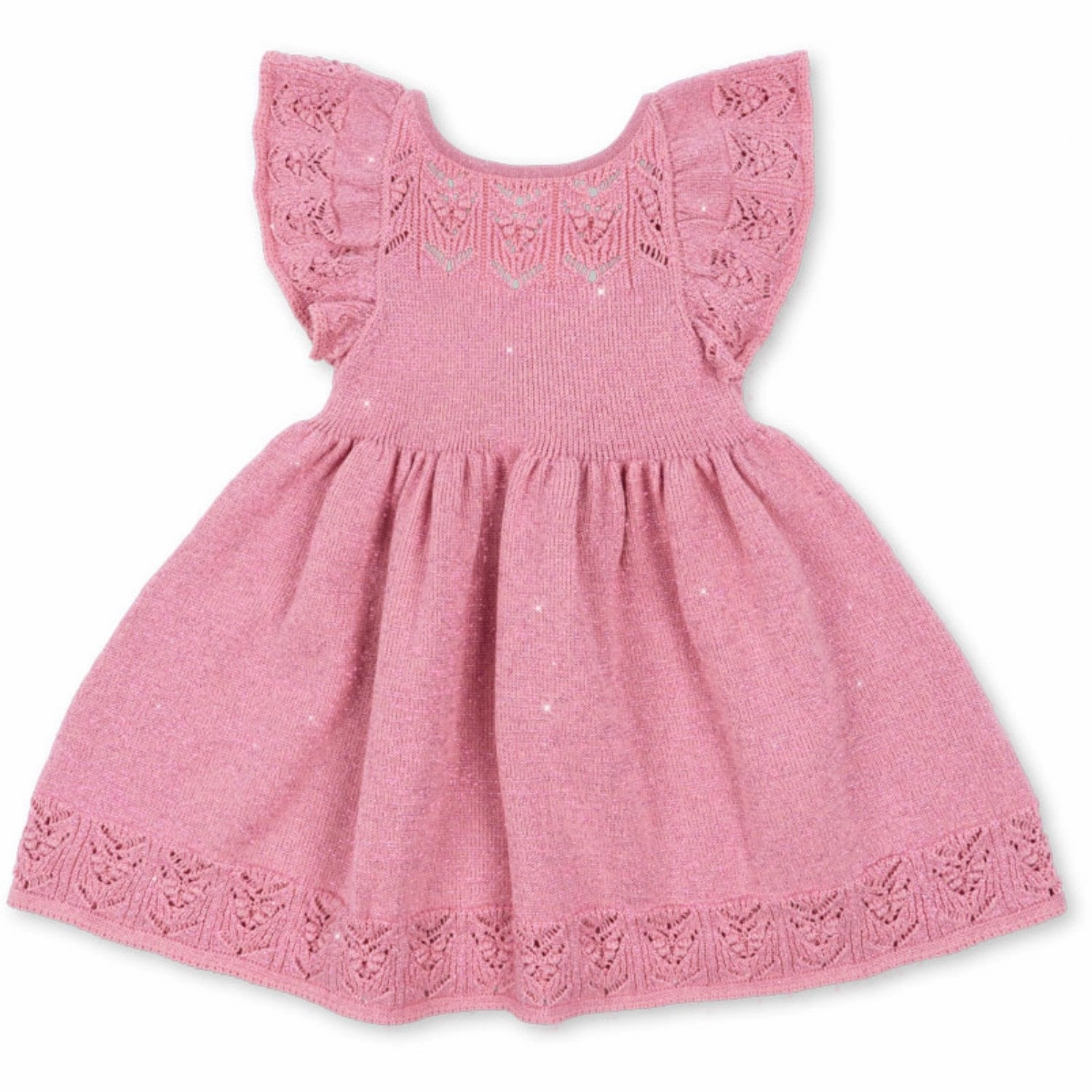 Konges Sl?jd Powder Pink Cabby Knit Dress Silky Mood