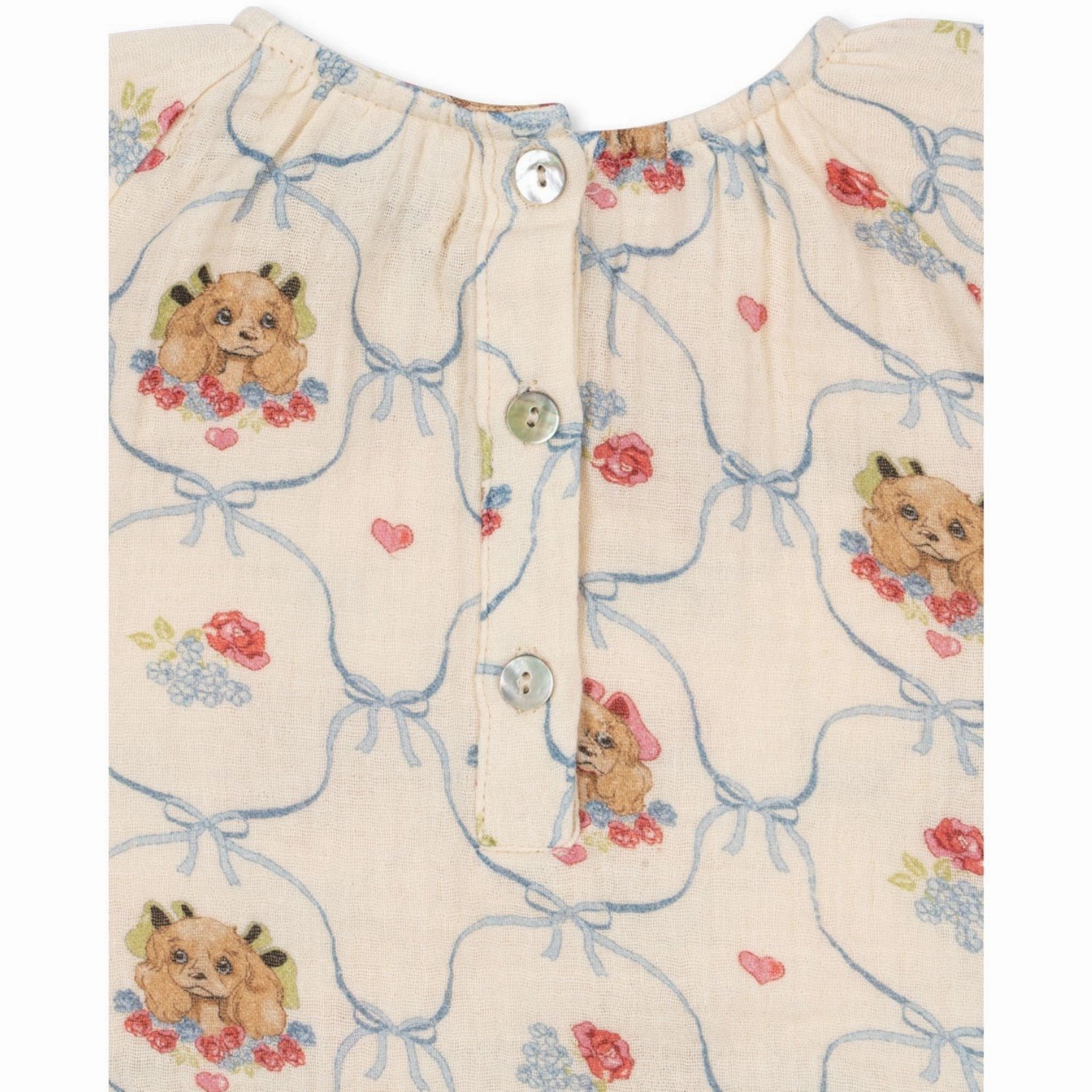 Konges Sl?jd Puppy Coco Blouse GOTS Striped Pattern Date night