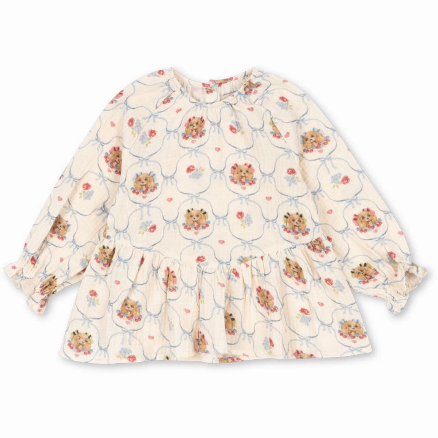 Konges Sl?jd Puppy Coco Blouse GOTS Cruise Collection