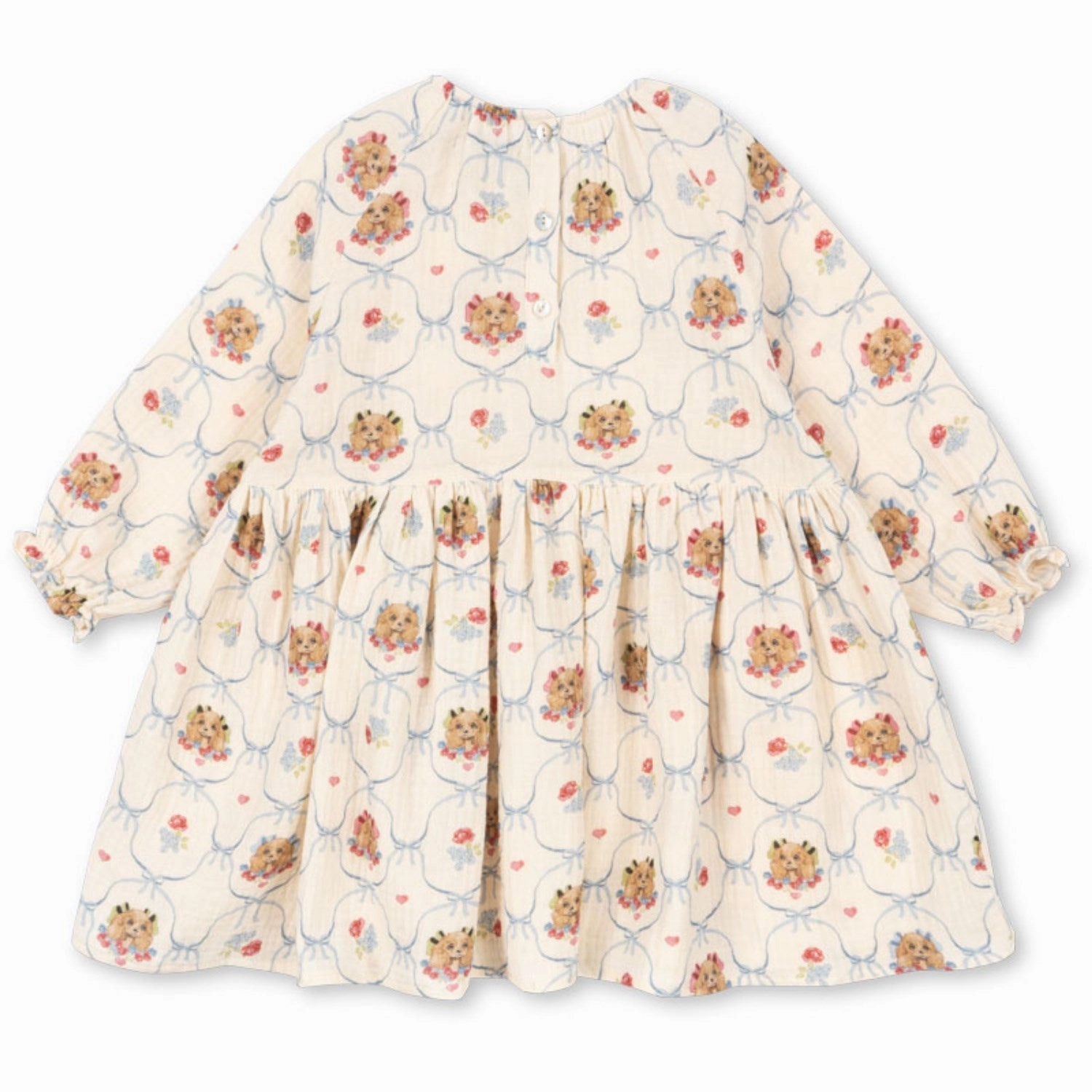 Light Touch Konges Sl?jd Puppy Coco Dress GOTS