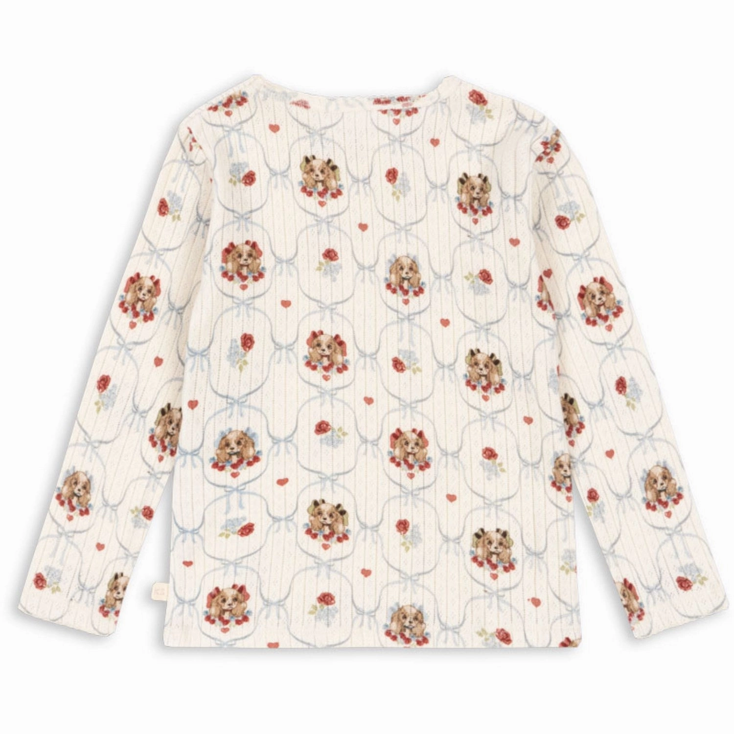 Mix-And-Match Konges Sl?jd Puppy Minnie Blouse GOTS
