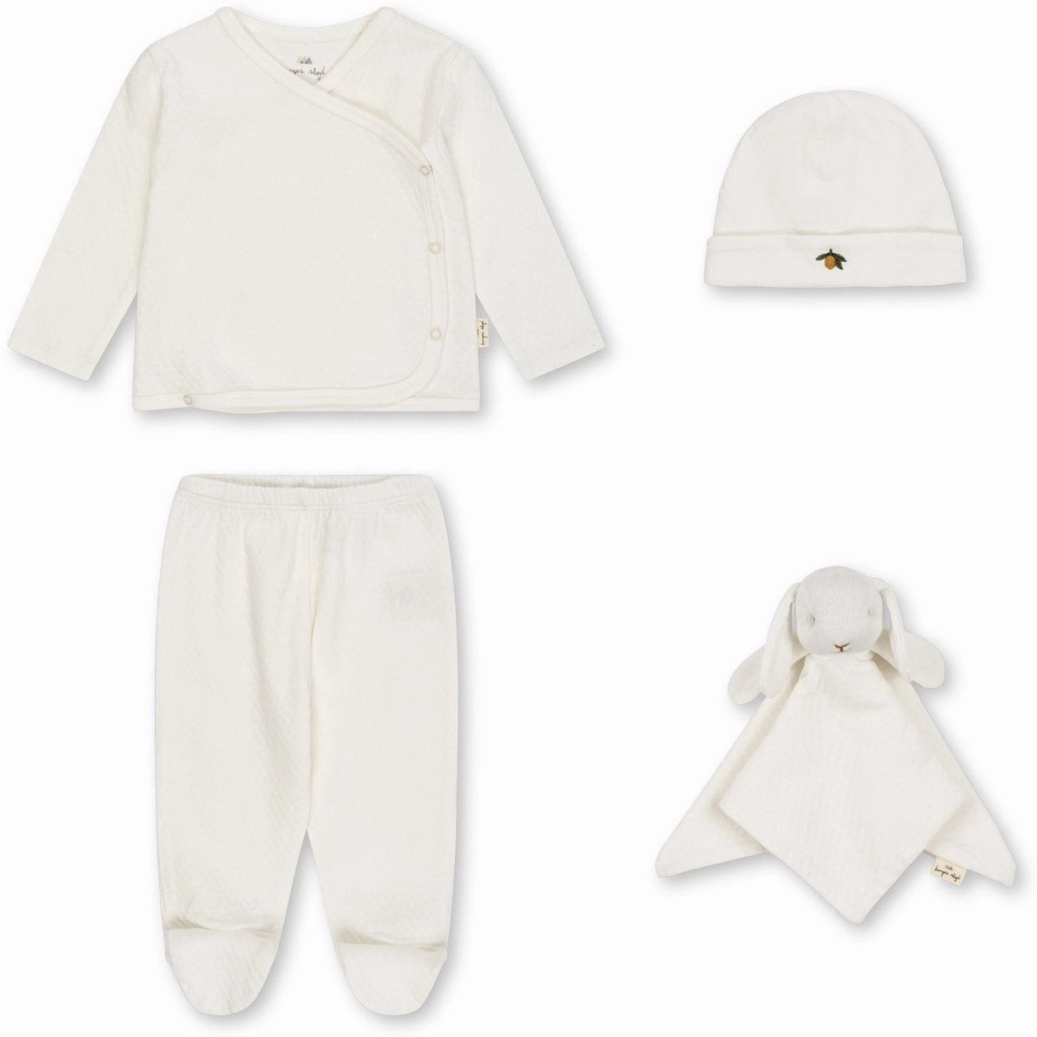Mountain Retreat Oversized Fit Konges Sl?jd Pure White Sui Maternity Package