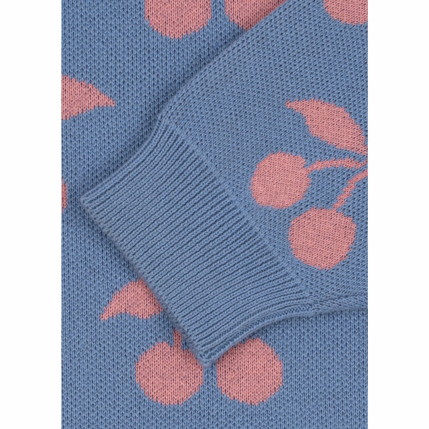 Konges Sl?jd Purple Impression Lapis Knit Dress GOTS AntiStaticMaterial