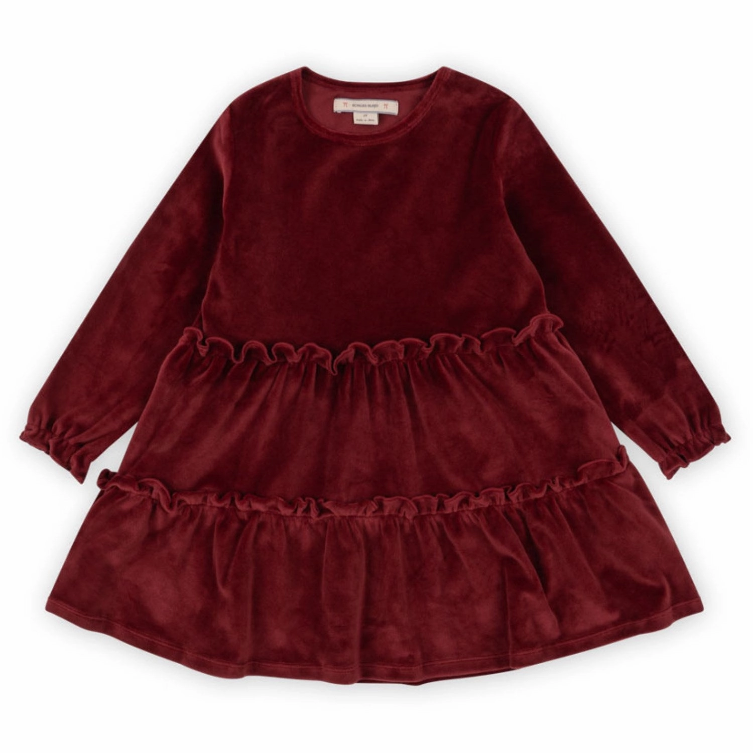 Konges Sl?jd Red Dahlia Jingle Dress Grs Silky Finish Elegant Flow