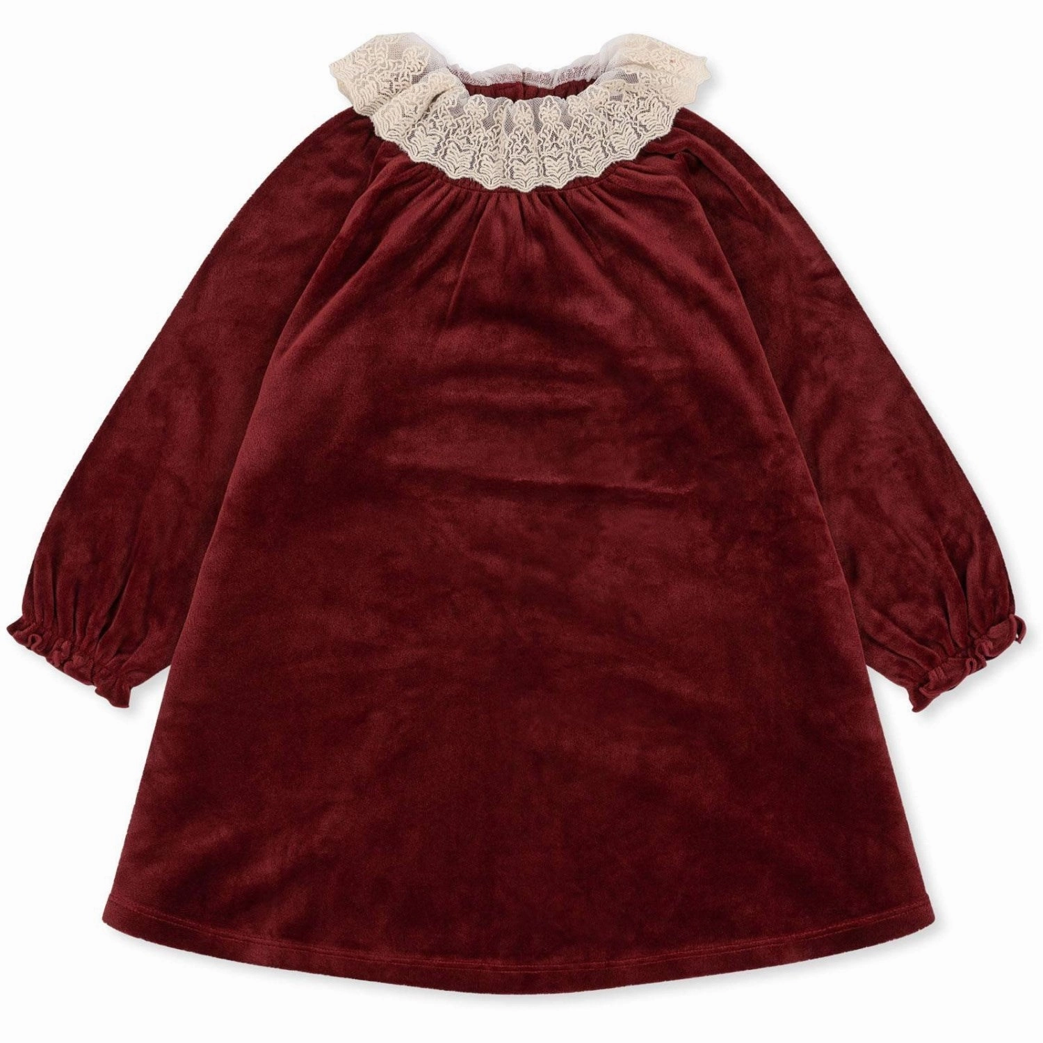 Contemporary Wear Shiny Zip Konges Sl?jd Red Dahlia Venola Dress Grs